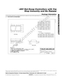 MAX5937LCESA+T Datasheet Page 23