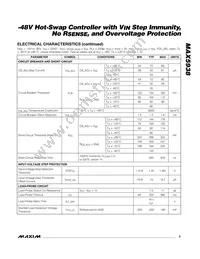 MAX5938AEEE+T Datasheet Page 3