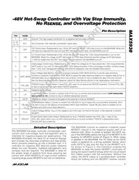 MAX5938AEEE+T Datasheet Page 7
