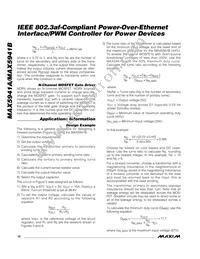 MAX5941BCSE+T Datasheet Page 18