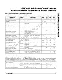 MAX5942BESE+T Datasheet Page 3