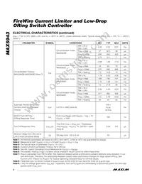 MAX5943BEEE+T Datasheet Page 4