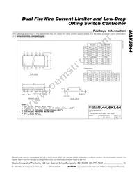 MAX5944ESE+T Datasheet Page 15