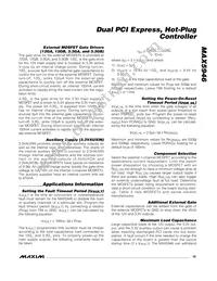 MAX5946AETX+T Datasheet Page 19