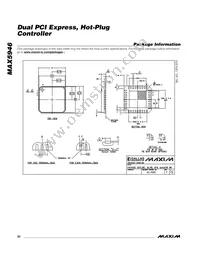 MAX5946AETX+T Datasheet Page 22