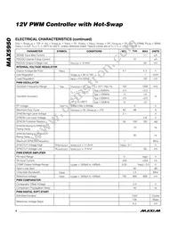 MAX5950ETJ+ Datasheet Page 4