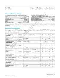 MAX5954LETX+T Datasheet Page 2