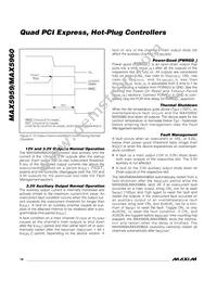MAX5960LECS+T Datasheet Page 18