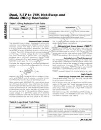 MAX5963UTL+T Datasheet Page 16