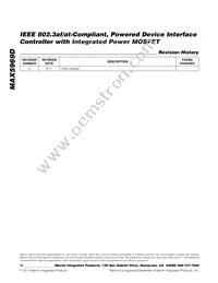 MAX5969DETE+T Datasheet Page 16