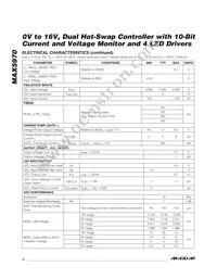 MAX5970ETX+T Datasheet Page 4