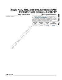 MAX5971AETI+T Datasheet Page 21