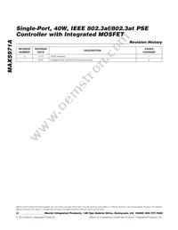 MAX5971AETI+T Datasheet Page 22