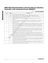 MAX5972AETE+T Datasheet Page 6