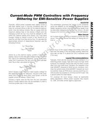 MAX5975AETE+T Datasheet Page 17