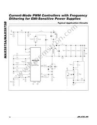 MAX5975AETE+T Datasheet Page 18