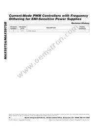 MAX5975AETE+T Datasheet Page 20