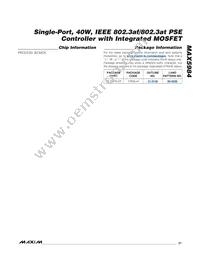 MAX5984DETI+T Datasheet Page 21