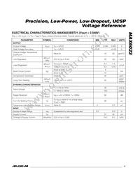 MAX6023EBT50+T Datasheet Page 3