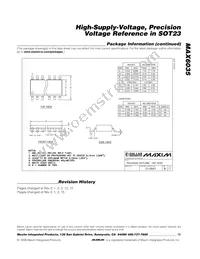 MAX6035ESA25+T Datasheet Page 15