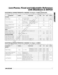 MAX6037BAUK25+T Datasheet Page 7