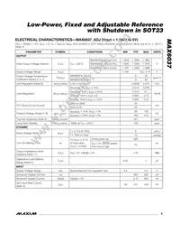 MAX6037BAUK25+T Datasheet Page 9