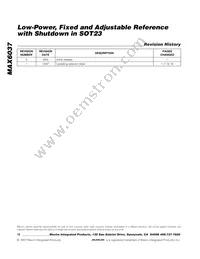 MAX6037BAUK25+T Datasheet Page 18