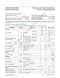 MAX6041BEUR+T Datasheet Page 2
