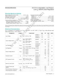 MAX604ESA-T Datasheet Page 2