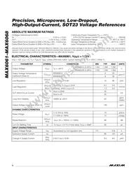 MAX6066AEUR+TG52 Datasheet Page 2