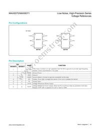 MAX6070BAUT12/V+T Datasheet Page 19