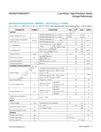 MAX6071AAUT30+ Datasheet Page 4