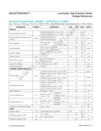 MAX6071AAUT30+ Datasheet Page 6