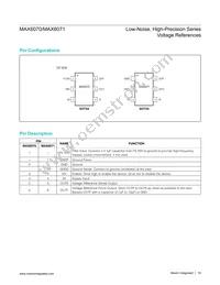 MAX6071AAUT30+ Datasheet Page 19