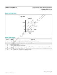 MAX6071AAUT30+ Datasheet Page 20