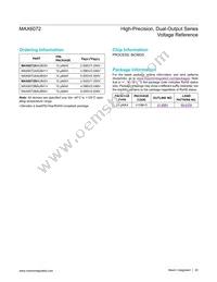 MAX6072BAUB50+ Datasheet Page 20