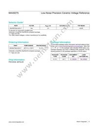 MAX6079ALA25+ Datasheet Page 9