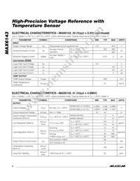 MAX6143AASA33+T Datasheet Page 4