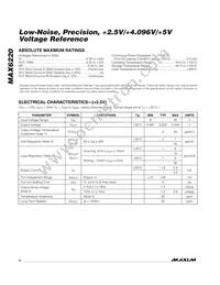 MAX6220ASA-2.5+T Datasheet Page 2