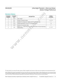 MAX6226ALA25+ Datasheet Page 15