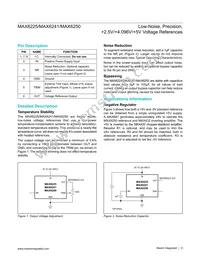 MAX6250BCSA-T Datasheet Page 9