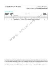 MAX6250BCSA-T Datasheet Page 11