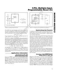 MAX630MSA/PR+T Datasheet Page 7
