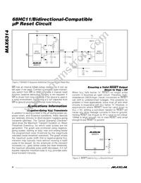 MAX6314US31D2+ Datasheet Page 6