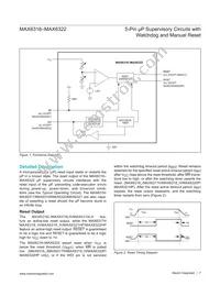 MAX6316LUK45BX+ Datasheet Page 7