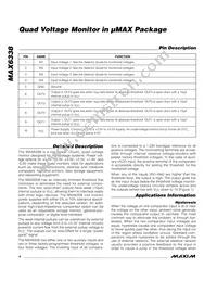 MAX6338LUB/GG8 Datasheet Page 4