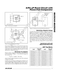 MAX6345TUT+T Datasheet Page 7