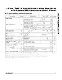 MAX6349YHUT+ Datasheet Page 3