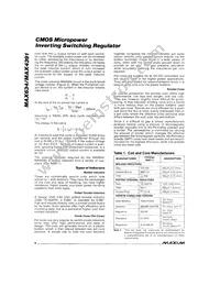 MAX634C/D Datasheet Page 6