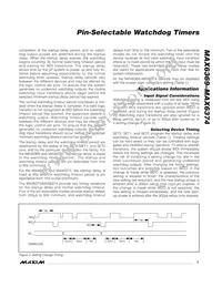 MAX6369KA Datasheet Page 7
